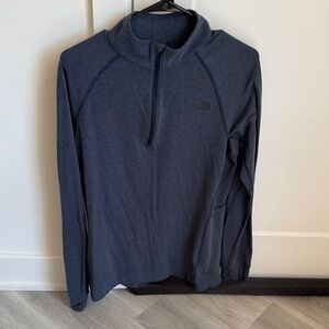 The North Face Dark Blue Quarter-Zip Pullover
